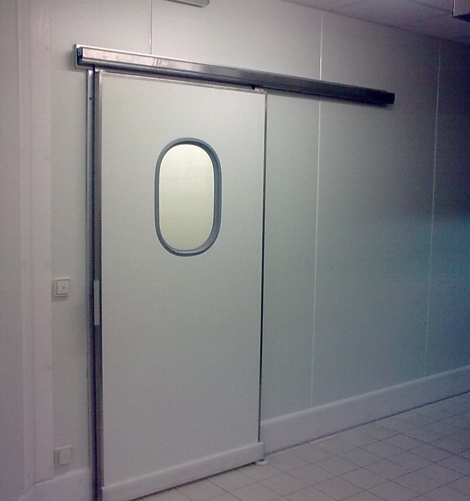 porte semi-isotherme coulissante